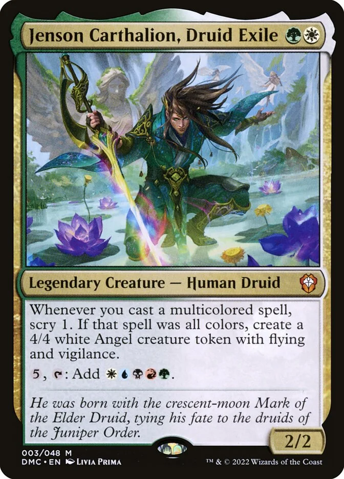 Jenson Carthalion, Druid Exile (Dominaria United Commander) - Magic: The Gathering in TCG Land