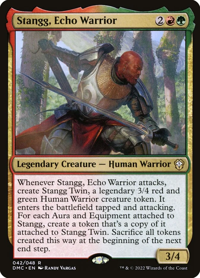 Stangg, Echo Warrior (Dominaria United Commander) - Magic: The Gathering in TCG Land