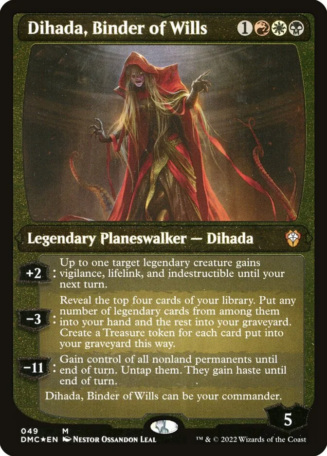 Dihada, Binder of Wills (Dominaria United Commander) - Magic: The Gathering in TCG Land
