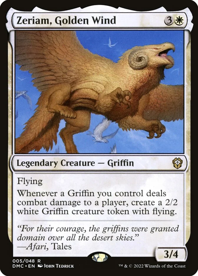 Zeriam, Golden Wind (Dominaria United Commander) - Magic: The Gathering in TCG Land México