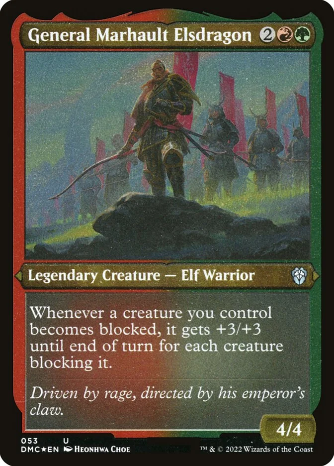 General Marhault Elsdragon (Dominaria United Commander) - Magic: The Gathering in TCG Land