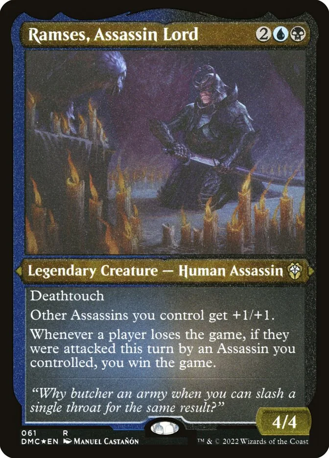 Ramses, Assassin Lord (Dominaria United Commander) - Magic: The Gathering in TCG Land