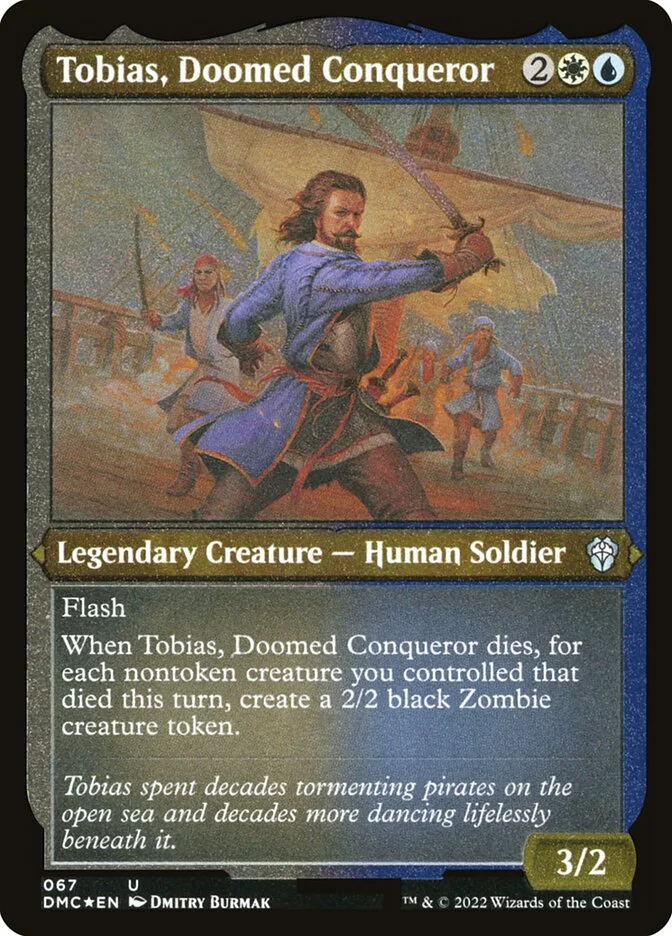 Tobias, Doomed Conqueror (Dominaria United Commander) - Magic: The Gathering in TCG Land México