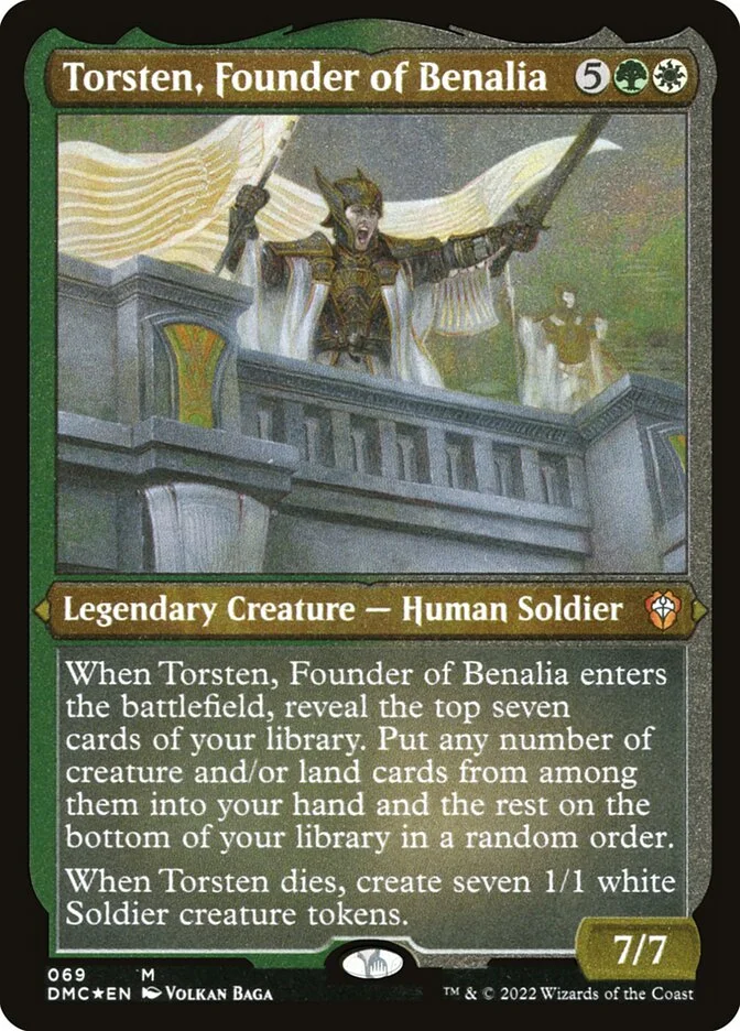 Torsten, Founder of Benalia (Dominaria United Commander) - Magic: The Gathering in TCG Land
