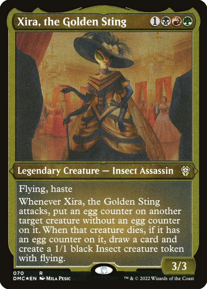 Xira, the Golden Sting (Dominaria United Commander) - Magic: The Gathering in TCG Land México