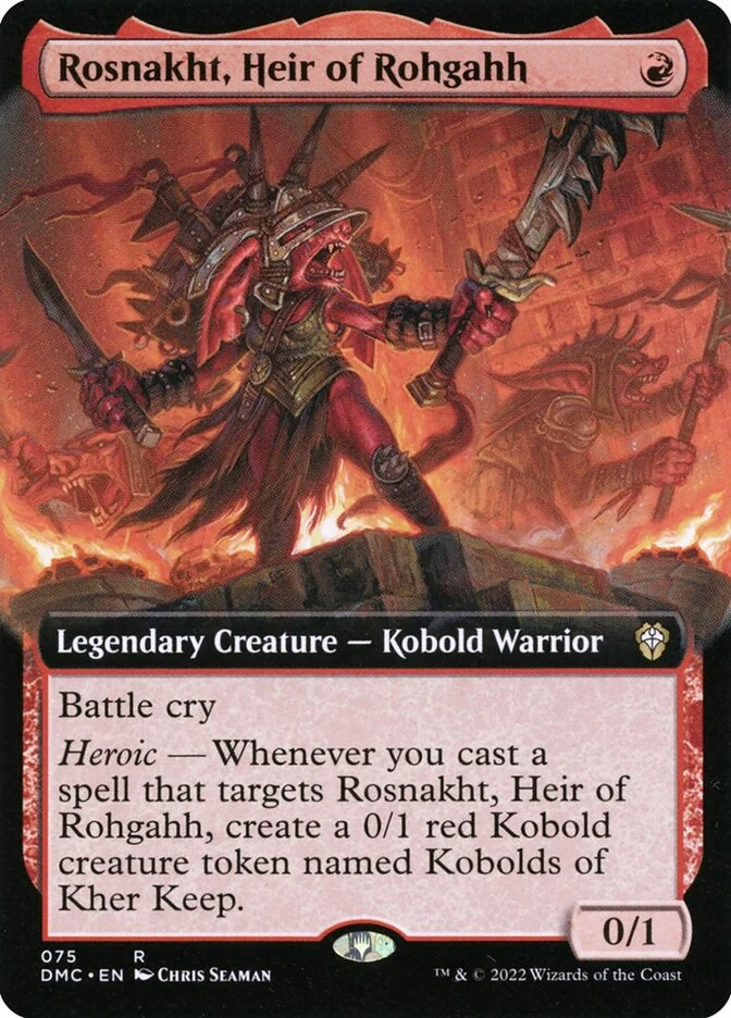 Rosnakht, Heir of Rohgahh (Dominaria United Commander) - Magic: The Gathering in TCG Land