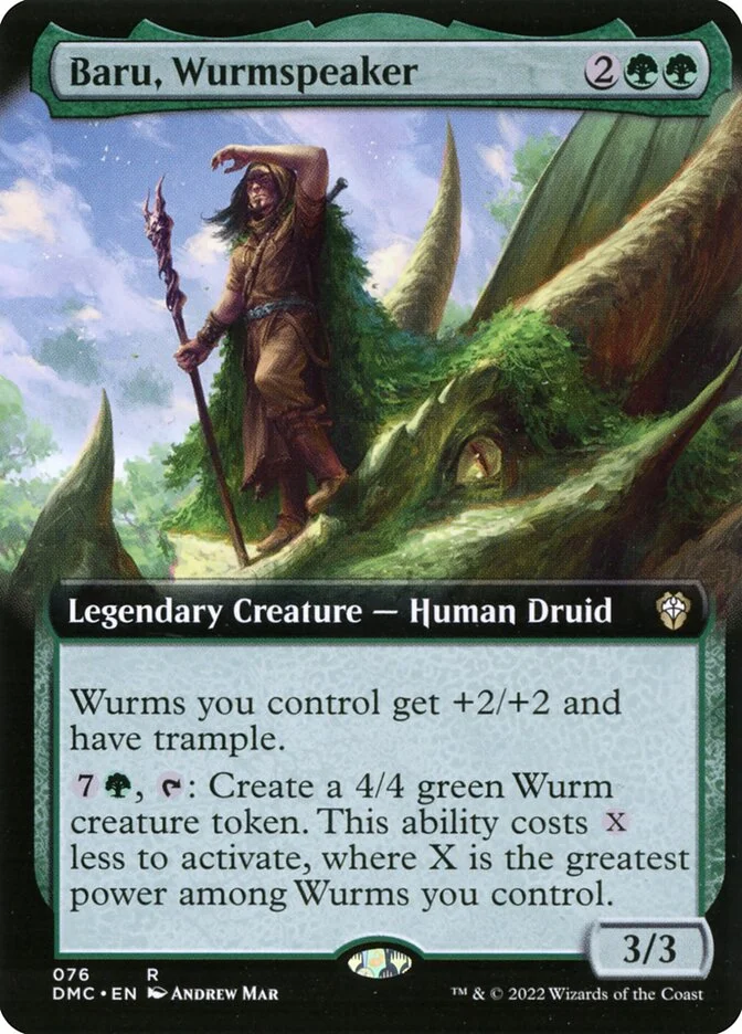 Baru, Wurmspeaker (Dominaria United Commander) - Magic: The Gathering in TCG Land