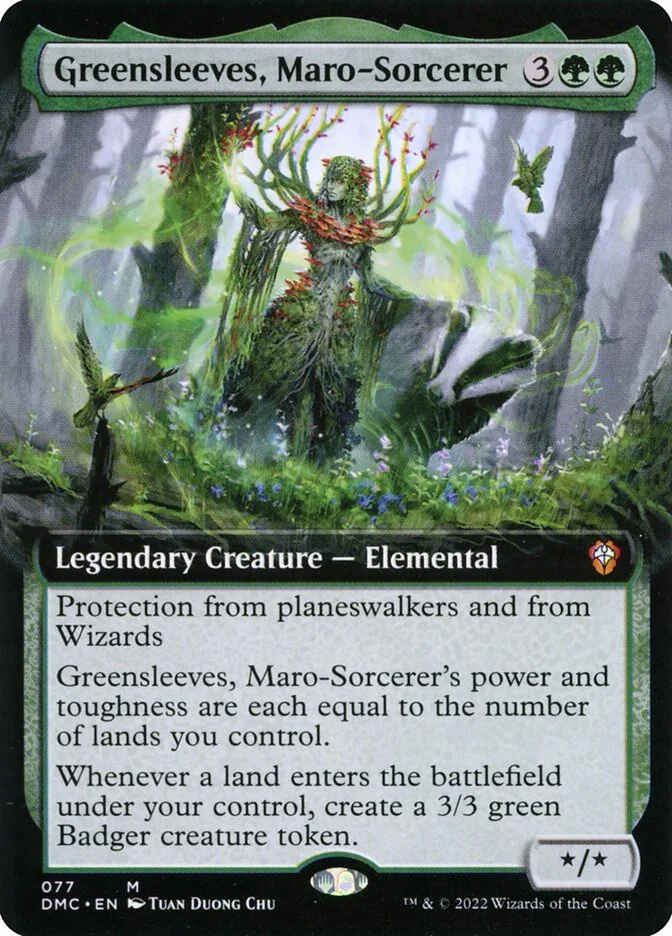 Greensleeves, Maro-Sorcerer (Dominaria United Commander) - Magic: The Gathering in TCG Land