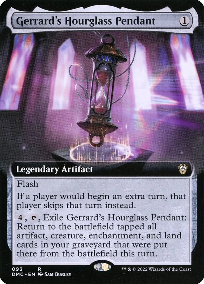 Gerrard's Hourglass Pendant (Dominaria United Commander) - Magic: The Gathering in TCG Land