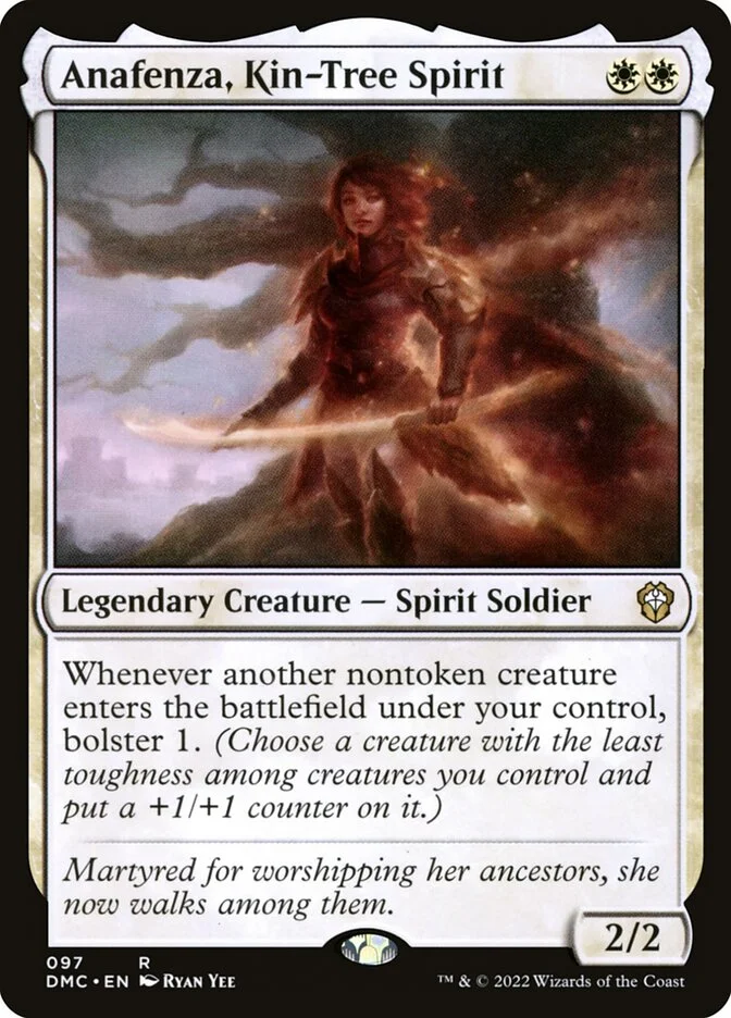 Anafenza, Kin-Tree Spirit (Dominaria United Commander) - Magic: The Gathering in TCG Land