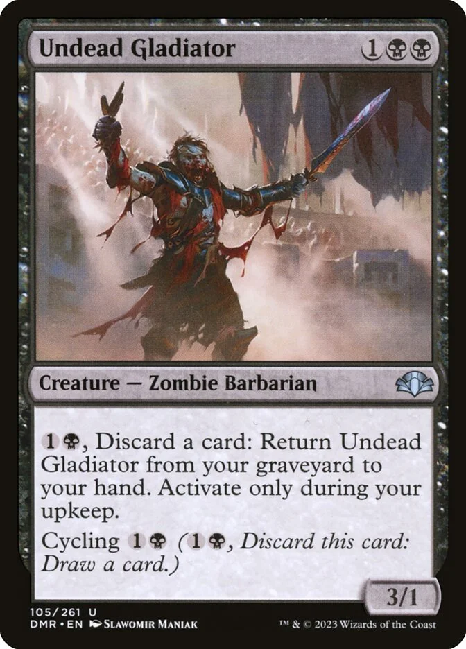 Undead Gladiator (Dominaria Remastered) - Magic: The Gathering in TCG Land