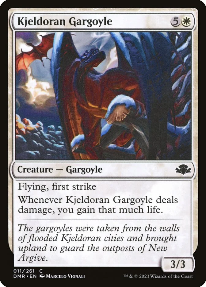 Kjeldoran Gargoyle (Dominaria Remastered) - Magic: The Gathering in TCG Land