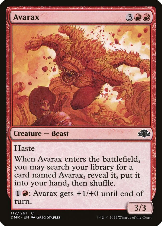 Avarax (Dominaria Remastered) - Magic: The Gathering in TCG Land México