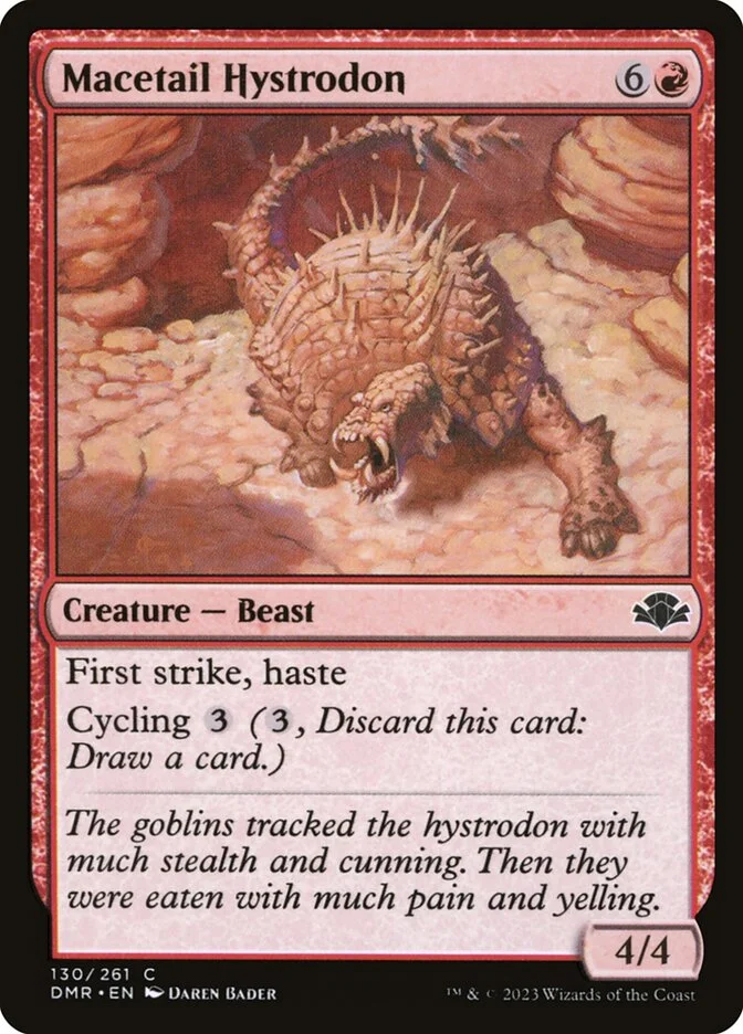 Macetail Hystrodon (Dominaria Remastered) - Magic: The Gathering in TCG Land