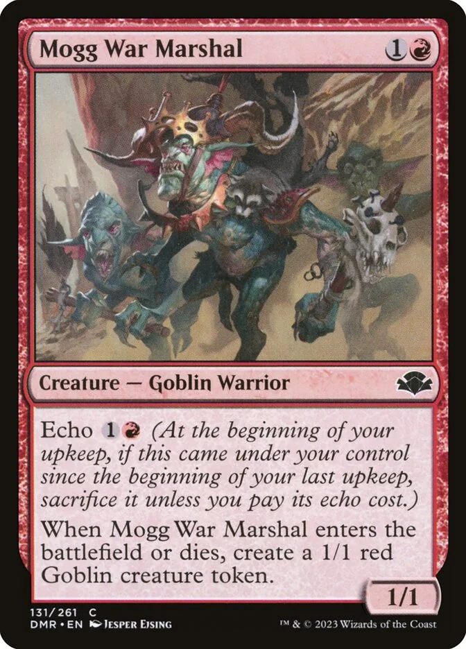 Mogg War Marshal (Dominaria Remastered) - Magic: The Gathering in TCG Land