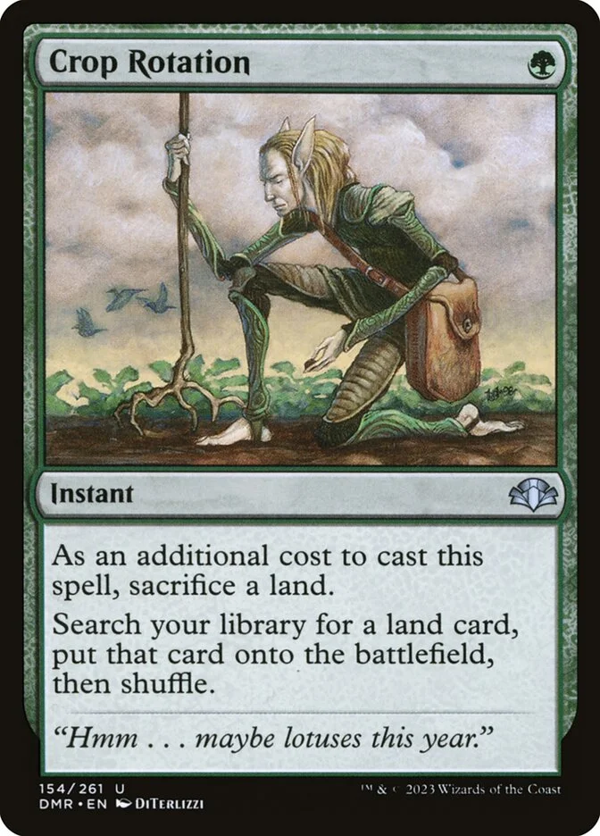 Crop Rotation (Dominaria Remastered) - Magic: The Gathering in TCG Land