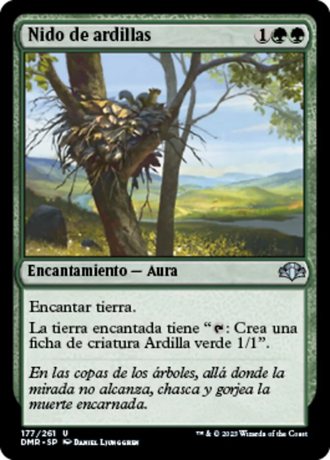 Nido de ardillas (Dominaria Remastered) - Magic: The Gathering in TCG Land