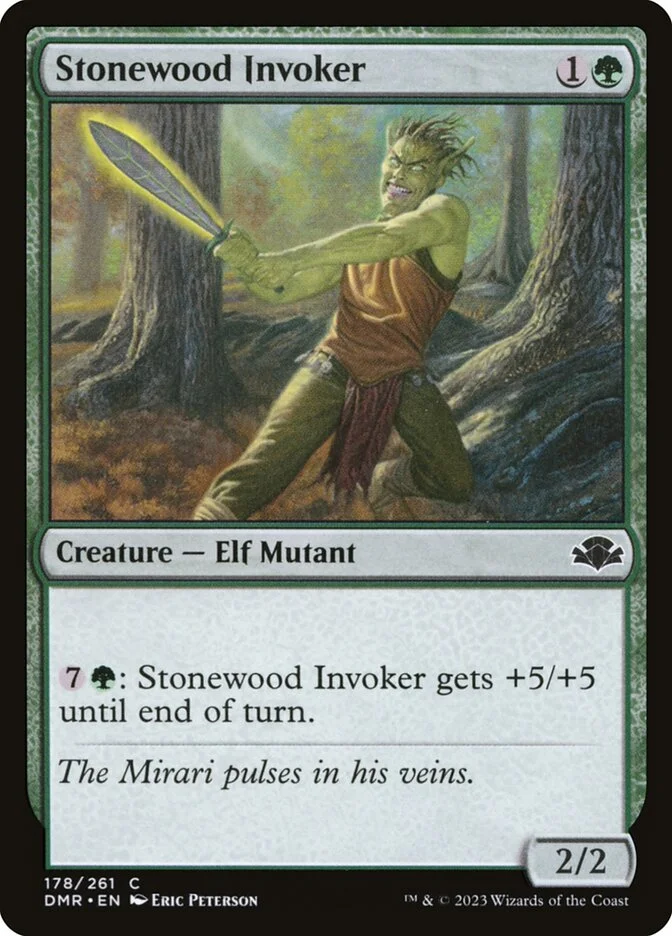 Stonewood Invoker (Dominaria Remastered) - Magic: The Gathering in TCG Land