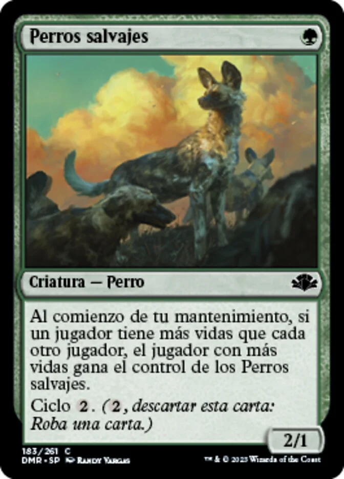 Perros salvajes (Dominaria Remastered) - Magic: The Gathering in TCG Land
