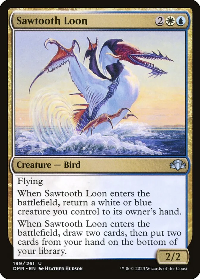 Sawtooth Loon (Dominaria Remastered) - Magic: The Gathering in TCG Land