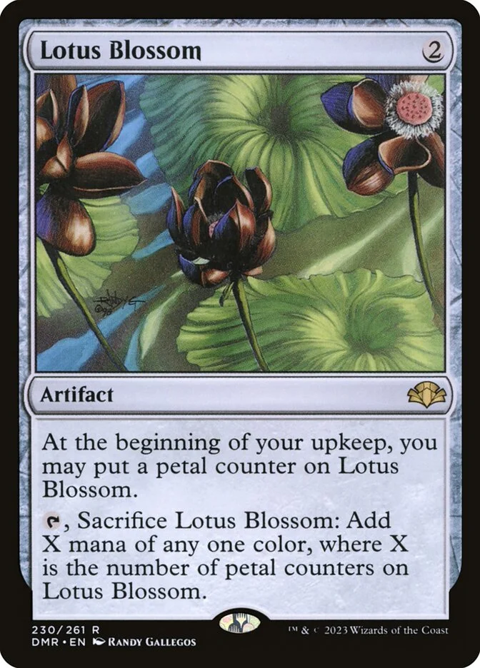 Lotus Blossom (Dominaria Remastered) - Magic: The Gathering in TCG Land