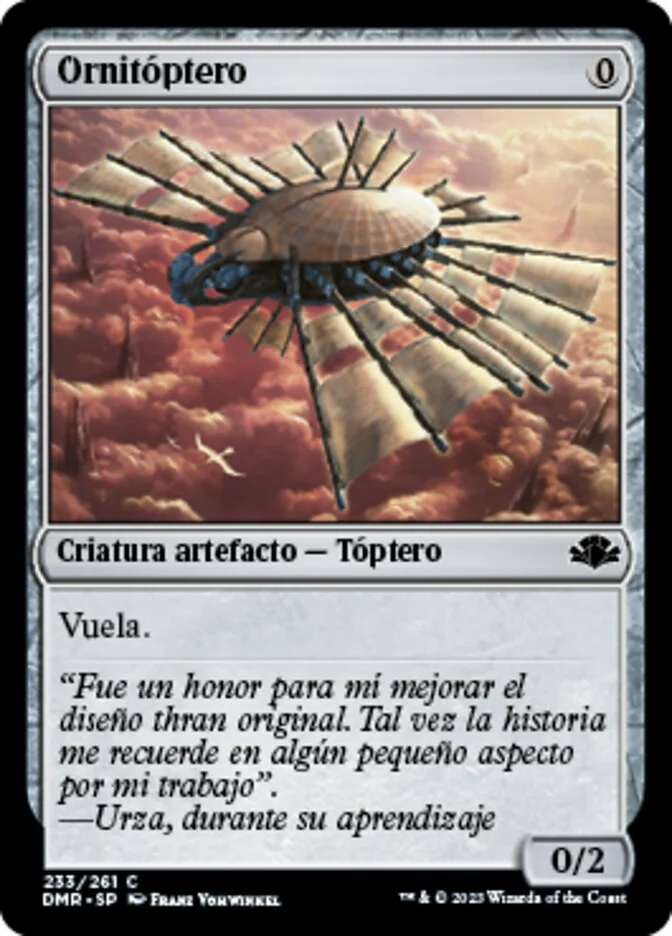 Ornitóptero (Dominaria Remastered) - Magic: The Gathering in TCG Land