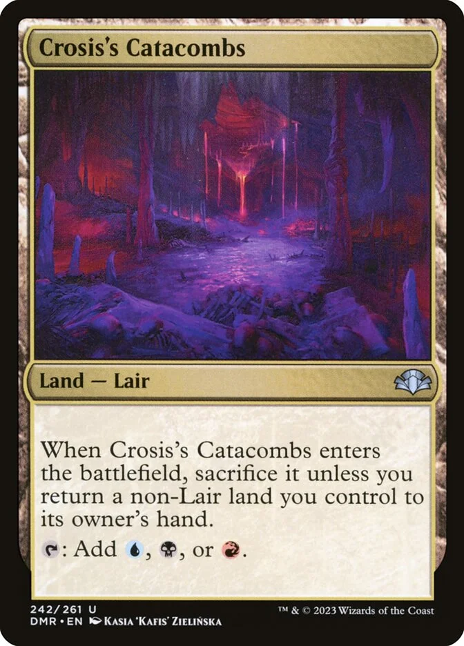 Crosis's Catacombs (Dominaria Remastered) - Magic: The Gathering in TCG Land México