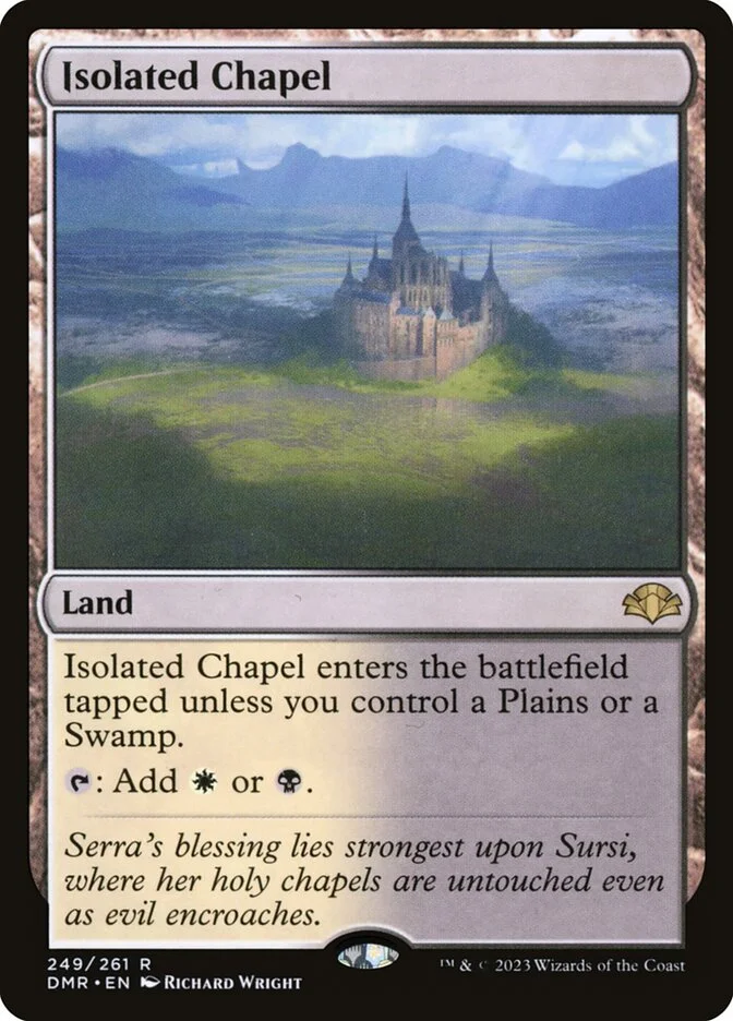 Isolated Chapel (Dominaria Remastered) - Magic: The Gathering in TCG Land