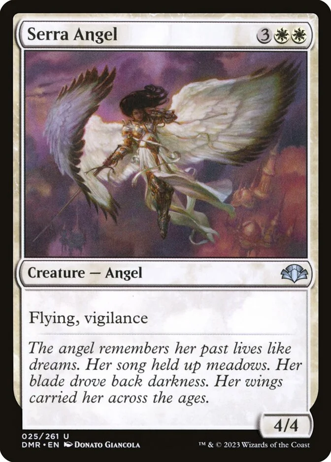 Serra Angel (Dominaria Remastered) - Magic: The Gathering in TCG Land