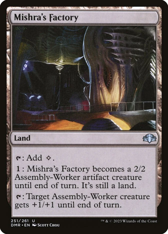 Mishra's Factory (Dominaria Remastered) - Magic: The Gathering in TCG Land México