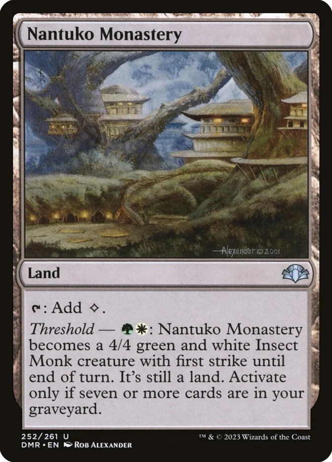 Nantuko Monastery (Dominaria Remastered) - Magic: The Gathering in TCG Land México