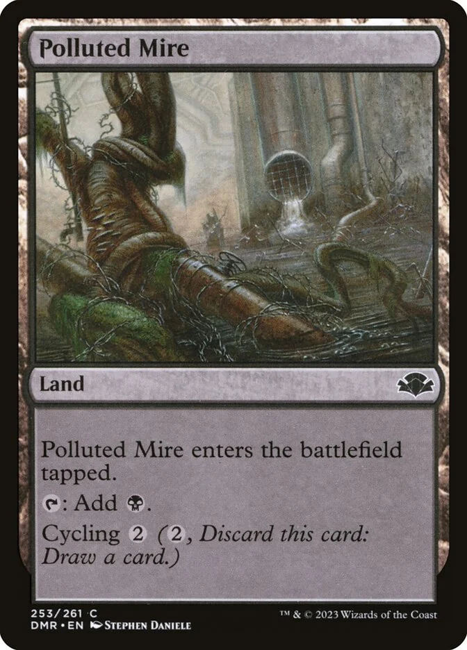 Polluted Mire (Dominaria Remastered) - Magic: The Gathering in TCG Land