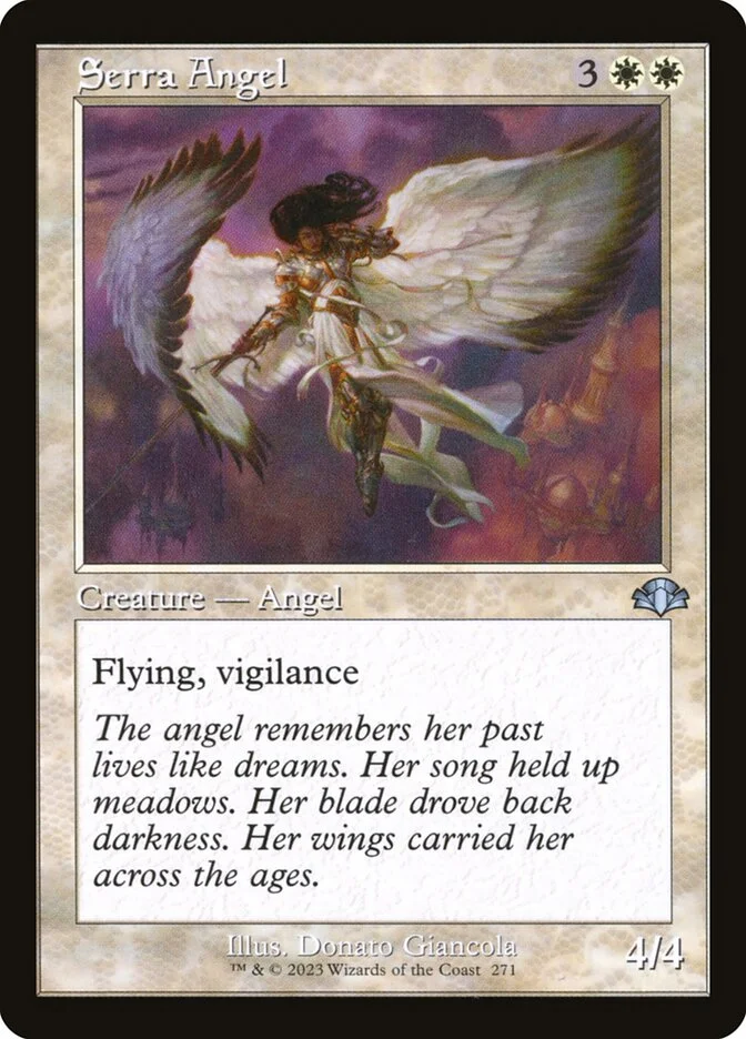Serra Angel (Dominaria Remastered) - Magic: The Gathering in TCG Land