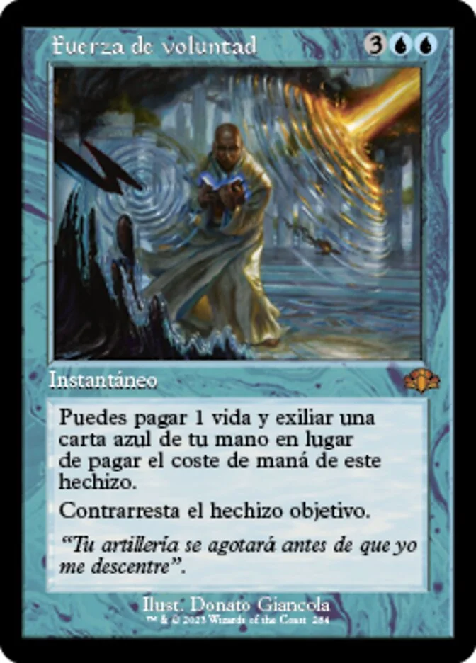 Fuerza de voluntad (Dominaria Remastered) - Magic: The Gathering in TCG Land