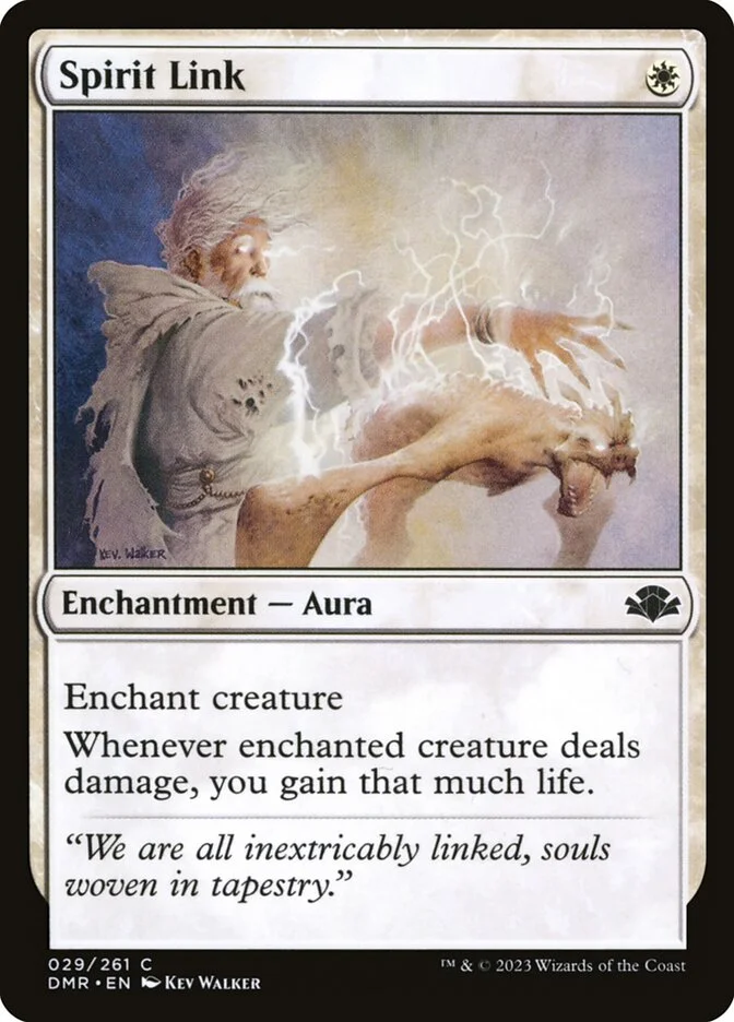 Spirit Link (Dominaria Remastered) - Magic: The Gathering in TCG Land