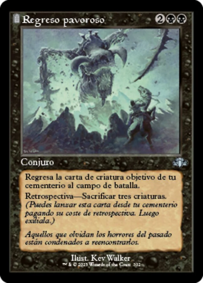 Regreso pavoroso (Dominaria Remastered) - Magic: The Gathering in TCG Land