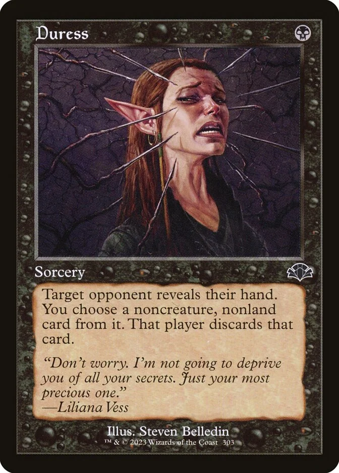 Duress (Dominaria Remastered) - Magic: The Gathering in TCG Land