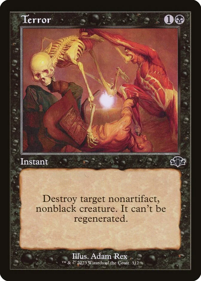 Terror (Dominaria Remastered) - Magic: The Gathering in TCG Land