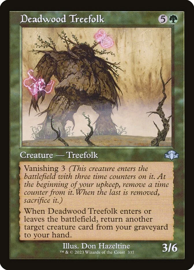 Deadwood Treefolk (Dominaria Remastered) - Magic: The Gathering in TCG Land México
