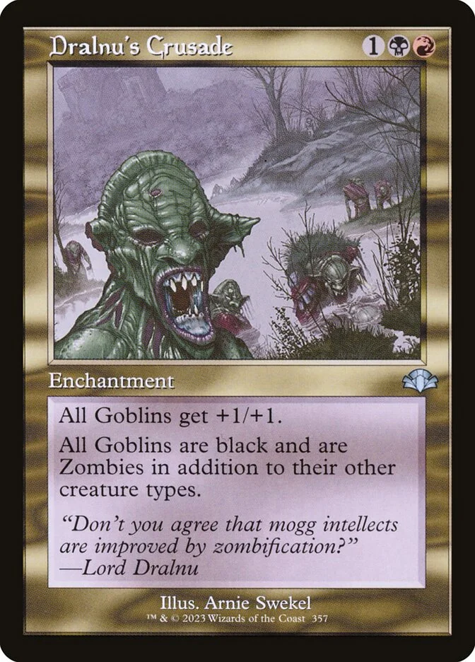 Dralnu's Crusade (Dominaria Remastered) - Magic: The Gathering in TCG Land