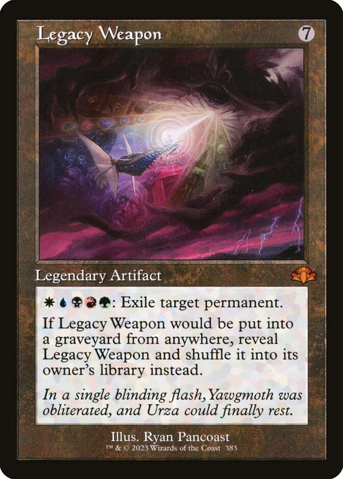 Legacy Weapon (Dominaria Remastered) - Magic: The Gathering in TCG Land