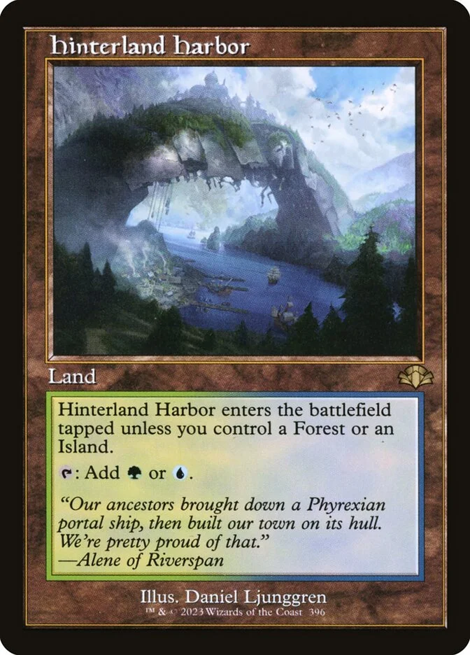 Hinterland Harbor (Dominaria Remastered) - Magic: The Gathering in TCG Land México