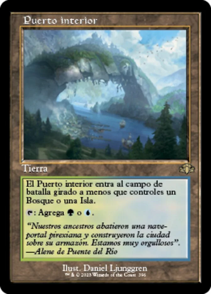 Puerto interior (Dominaria Remastered) - Magic: The Gathering in TCG Land