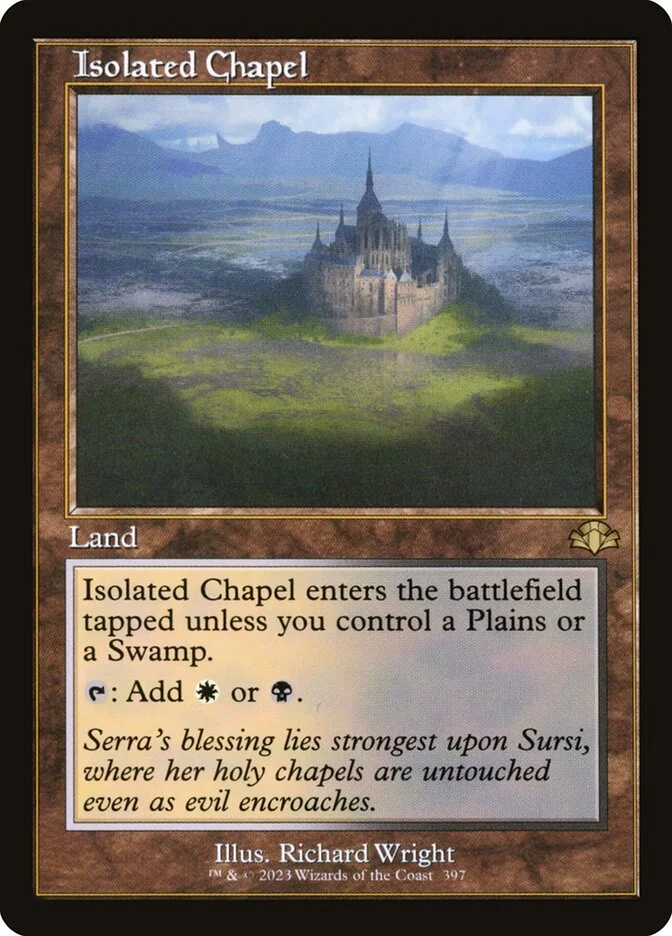 Isolated Chapel (Dominaria Remastered) - Magic: The Gathering in TCG Land