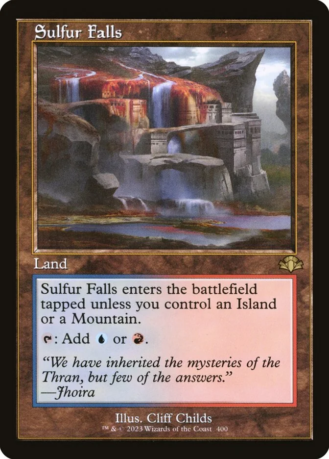 Sulfur Falls (Dominaria Remastered) - Magic: The Gathering in TCG Land México