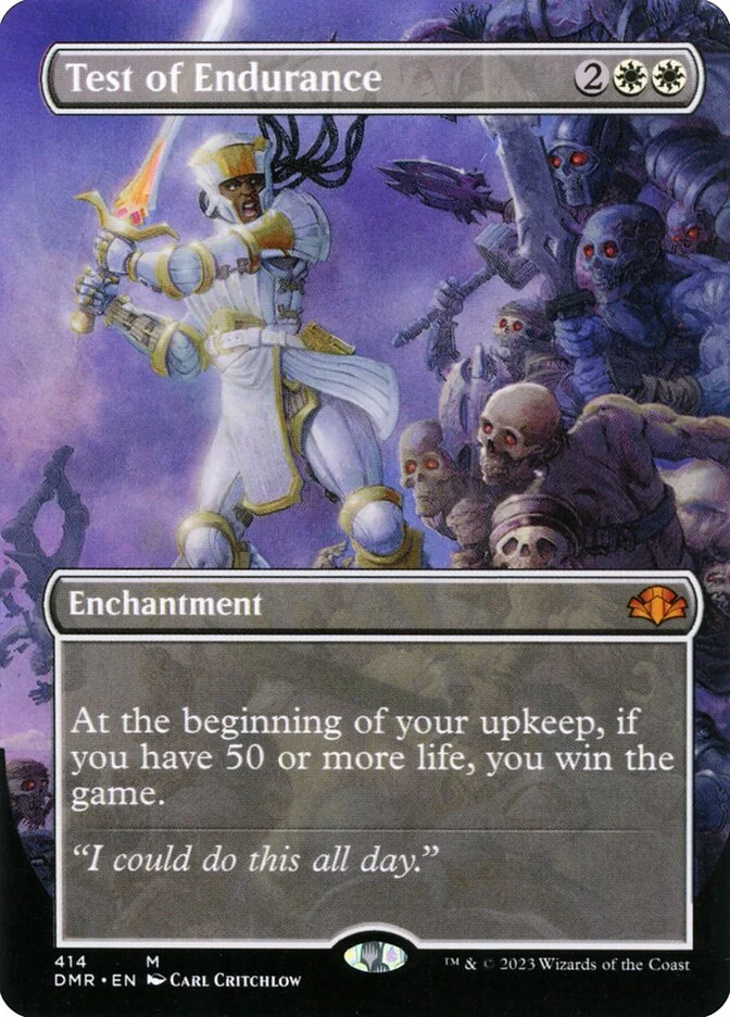 Test of Endurance (Dominaria Remastered) - Magic: The Gathering in TCG Land