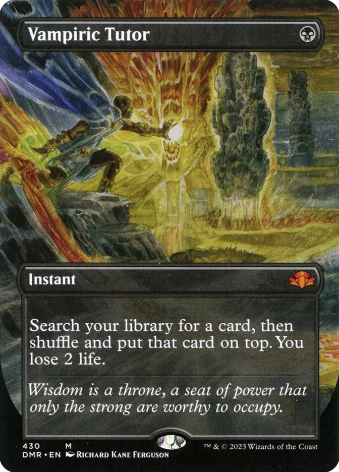 Vampiric Tutor (Dominaria Remastered) - Magic: The Gathering in TCG Land