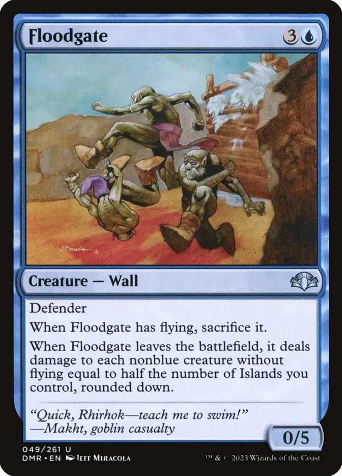Floodgate (Dominaria Remastered) - Magic: The Gathering in TCG Land