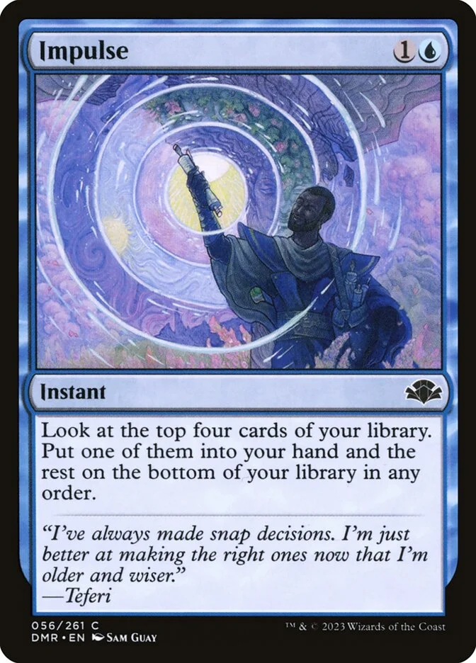 Impulse (Dominaria Remastered) - Magic: The Gathering in TCG Land