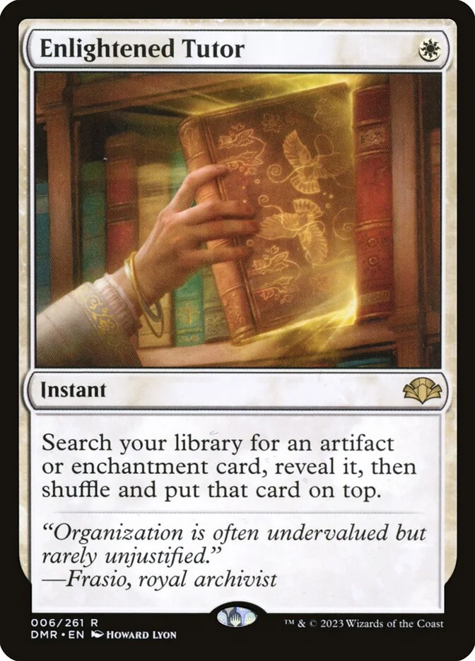 Enlightened Tutor (Dominaria Remastered) - Magic: The Gathering in TCG Land México